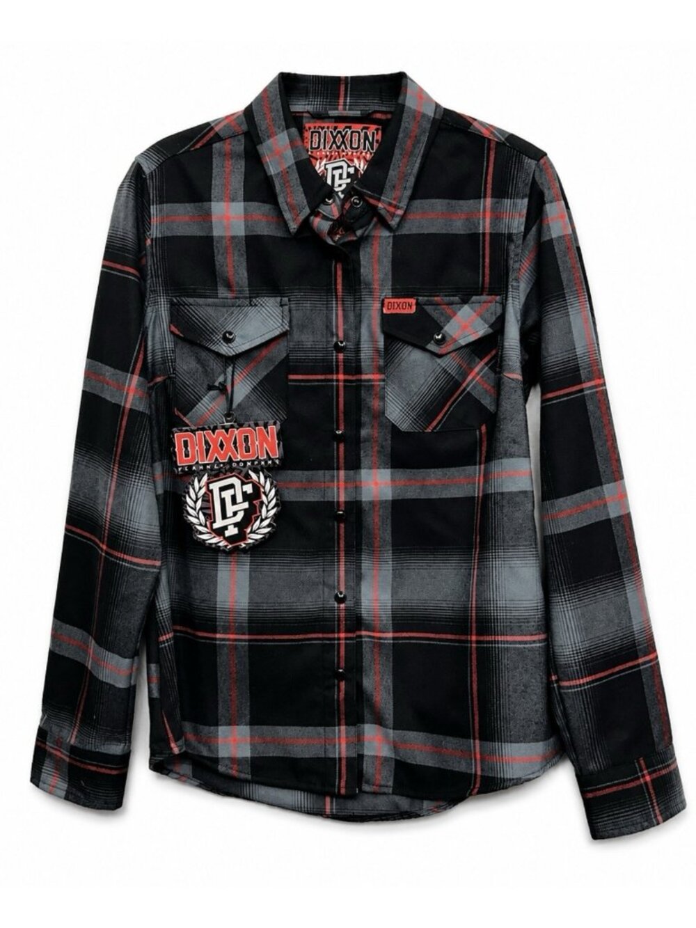 DIXXON Flannel MOXIE Shirt Women's Small Pearl Snap Western Rodeo Country Plaid
